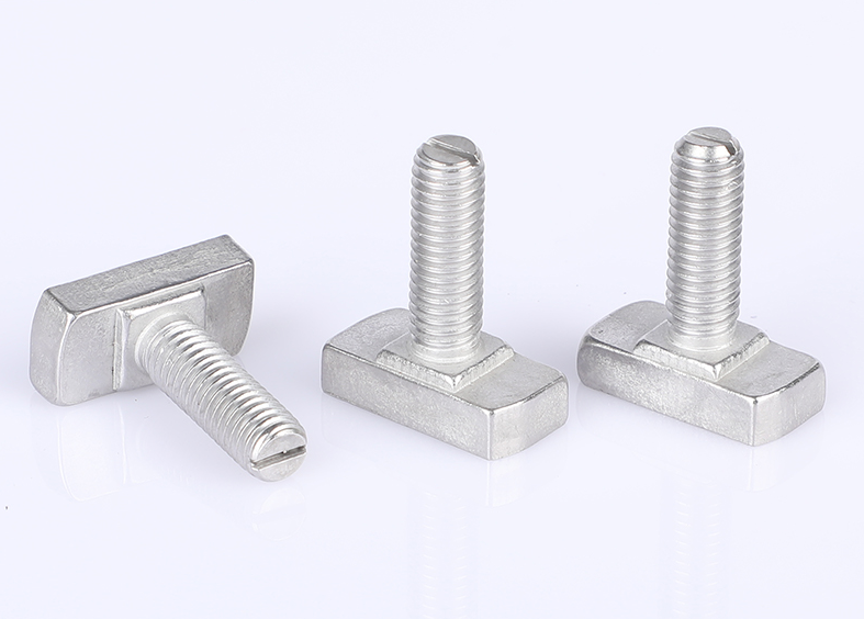 Square neck T-shaped bolt