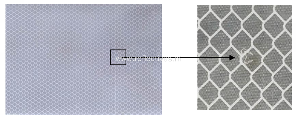 ASTM D4956 Type XI Platinum Grade Prismatic Reflective Sheeting DM 7900