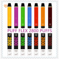 Puff Flex 2800使い捨て蒸気装置デバイス