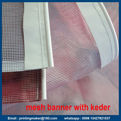 Grande Mesh Banner con Keder Edge