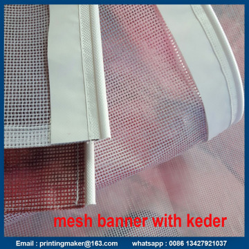 Large Mesh Banner with Keder Edge