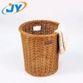 Handweave washable PP Rattan Hotel towel basket