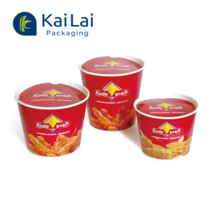 Fried Chicken Box and Bucket - Paper Packaging for Fried Chicken