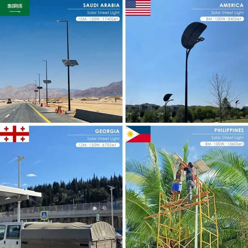 Xintong 60W 100W All-in-One Waterproof Outdoor Solar Street Light