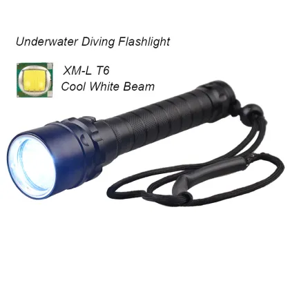 Professional 3Watt Aluminum Dive Flashlight Torch for Diving