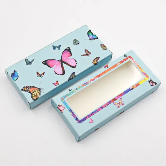 Full Color Printed Eyelash Packaging Paper Box