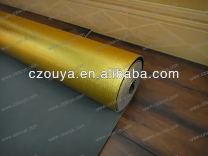 2mm Beautiful soundproof insulation EVA gold foil