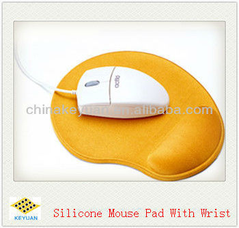 2013 Hot Selling Silicone Mouse Pad With Wrist