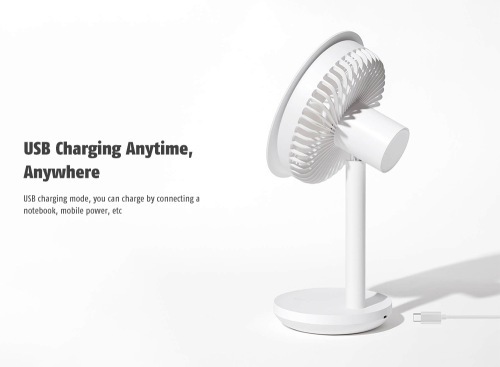 SOLOVE Type-C Portable Desktop Fan F5