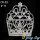 Large Tiara Rhinestone Pageant Crown