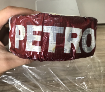 brown petrol tape for underground pipeline