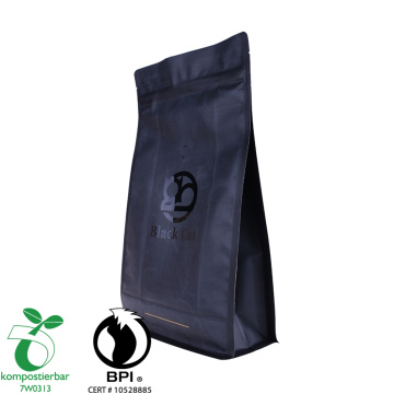 Ziplock carré inférieur biodégradable de qualité alimentaire Bag Factory