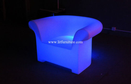 Pe Club Led Light Sofa With Wireless Remote Control