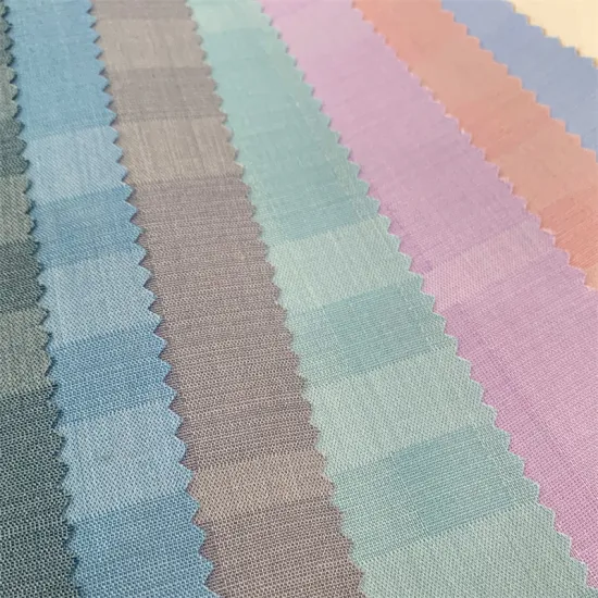 Bamboo Spandex Dobby Checker Fabric