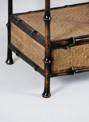 Qiong Bbamboo Vertical Bar Tea Rack