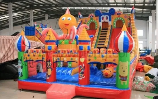 hot giant kids Mickey inflatable Slide