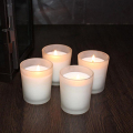 White Matte Jar Natural Soy Scented Candle