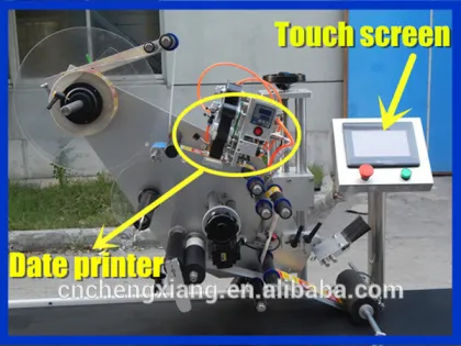 Trade assurance top labeling automatic,sticker labeling machine for carton