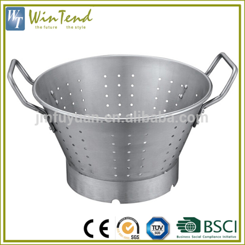 Types of colanders kitchen vegetable fruit stainless steel strainer for washing