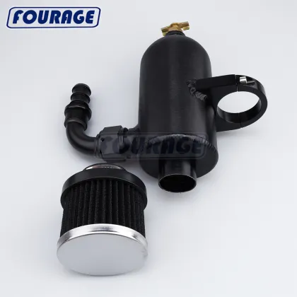 Fourage Dual Baffle Oil Catch Can Kit for Can-Am Maverick X3 Turbo 2017-2024