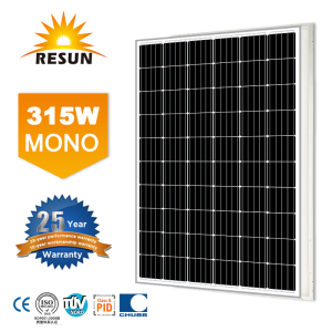 Moduł słoneczny 315 W 60 ogniw mono panel słoneczny