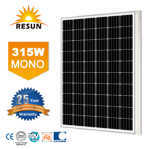 315W solar module 60 cells mono solar panel
