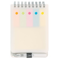 PP Cover Sticky Notes with Pen