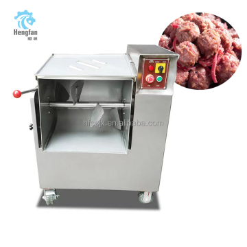 Mesin pengadun daging 35kg komersial - penggiling pencampuran makanan keluli tahan karat