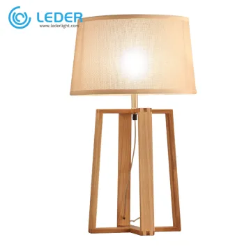 LEDER Slim Black Table Lamps