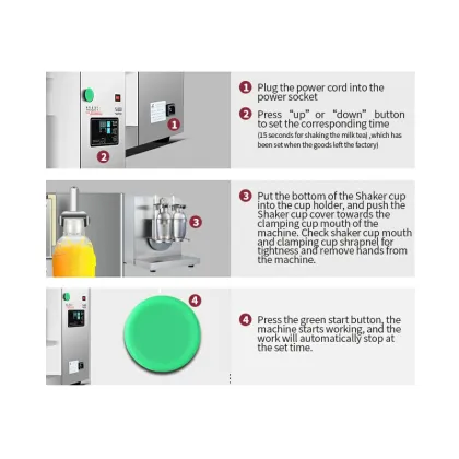 Professional Commercial Shaking Machine for Milk Tea, Boba, and Bubble Tea