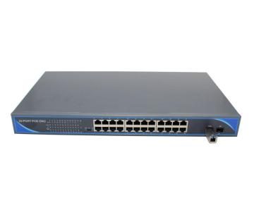Monitoring POE ONU with 24 100M Port