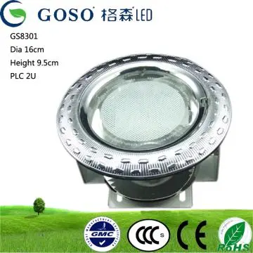 Horizontal 2x13w fluorescent iron downlight GS8301