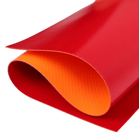 100% Polyester PVC Coated Tarpaulin Fabric Rolls: Heavy Duty Waterproof Solutions