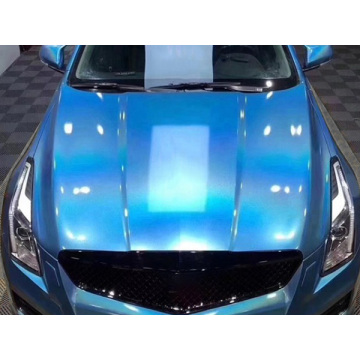 jóias laser de arco-íris azul envoltório carro vinil