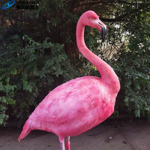 Model Robot Flamingo Hewan Animatronik