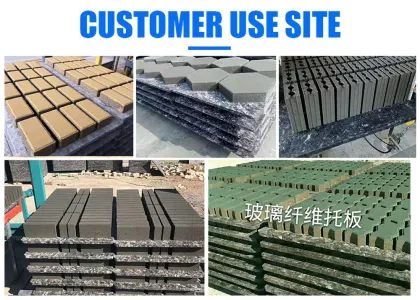 GMT Pallets for Concrete Block Making Machines: GMT and Fiber Pallets