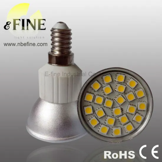 led E14 bulb spotlight SMD 5050 led lamps