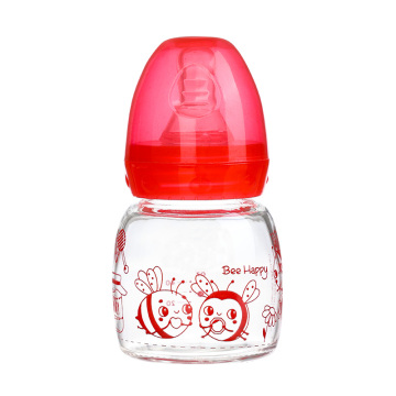 Wholesale High-Quality Travel-Size 60ml Newborn Baby Glass Feeding Bottles