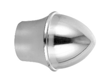 Silver coffee stick heads for Curtain Rod