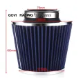 Filtro aria baccello cromato per tubo di assunzione automatica