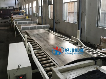 SPC FLOOR TILE PRODUCTION MACHINE