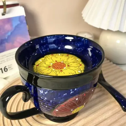 Starry Night Art Mug Inspired by Van Gogh
