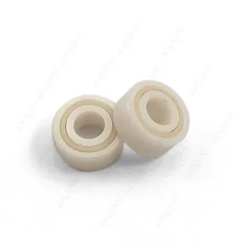 3x7x3 mm HXHV PEEK Sealed ZrO2 Zirconia Full Ceramic Ball Bearing