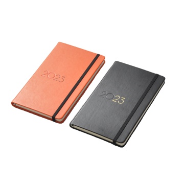 Ivory Paper A5 Acid-Free PU Leather Monthly Weekly Diary Planner 2026