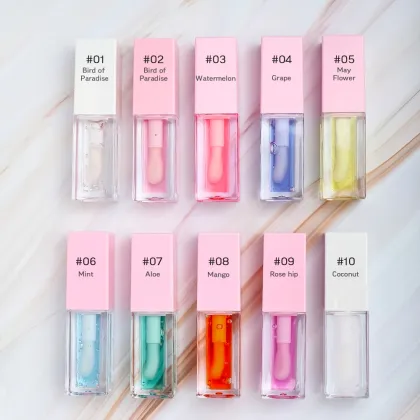 Hot Selling Fruit Flavor Sweet Lips Tint Plumping Glossy Lip Gloss