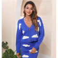 Women's Long Sleeve Knit Cardigan Tops