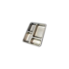 Stainless Steel Divided Dinner Plate