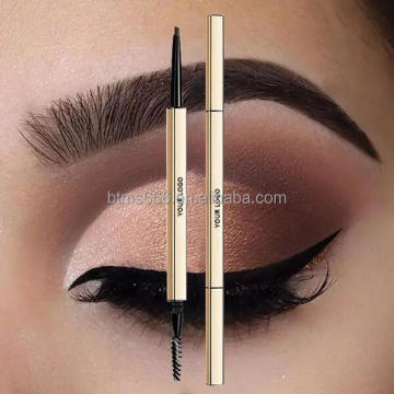 Custom Private Label Waterproof Eyebrow Pencil with Brush