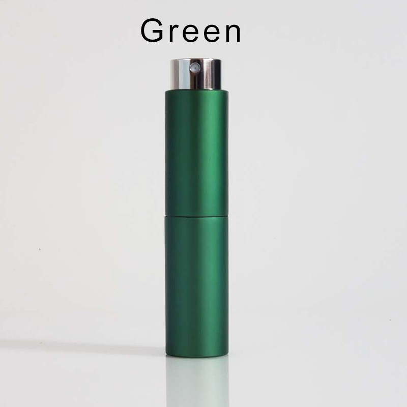 10 ml 20 ml 35 ml Hot Selling Green Mini Aluminium flessen Spray Deodorant Mini Parfum Atomizer