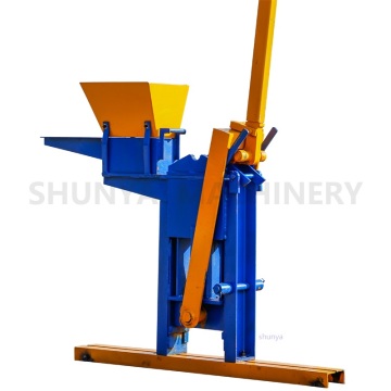 Small Brick-Making Machines: QMR2-40 Interlocking Brick Machine in Ivory Coast